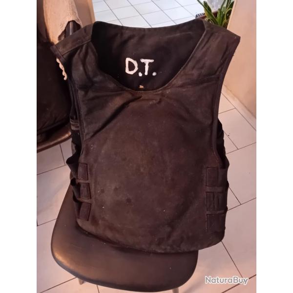 ENCHERE GILET PARE BALLES LOURD IRLANDAIS EN KEVLAR + CERAMIQUE NIVEAU 3+ TAILLE L