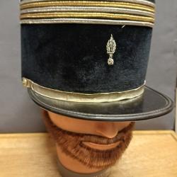 Ancien képi militaire de Lieutenant-Colonel d'un régiment de Chasseurs