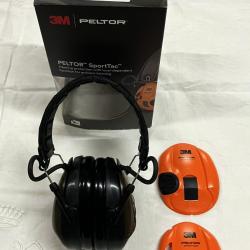 Casque anti-bruit PELTOR SportTac