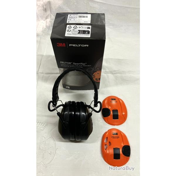 Casque anti-bruit PELTOR SportTac