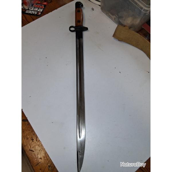 baionnette pour fusil  1914 - 1918