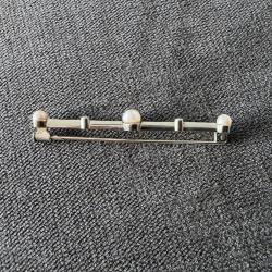 Epingle &agrave; cravate en or massif 18 carats - Broche dandy