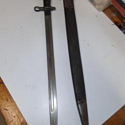 ba&iuml;onnette pour fusil 1914 - 1918