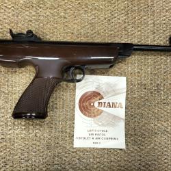 Pistolet à plomb 4.5 diana model 5 POUR PIÈCES, 1 sans prix de réserve.