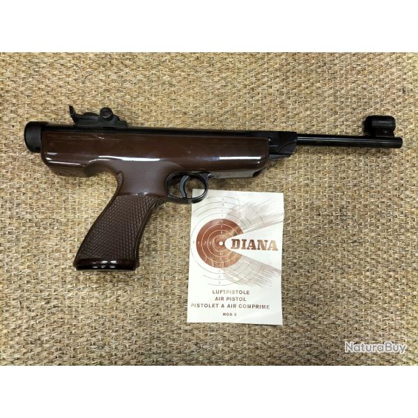 Pistolet  plomb 4.5 diana model 5 POUR PICES, 1 sans prix de rserve.