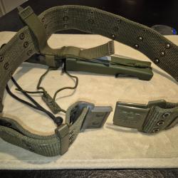 Couteau de suvie ATOR et son ceinturon.