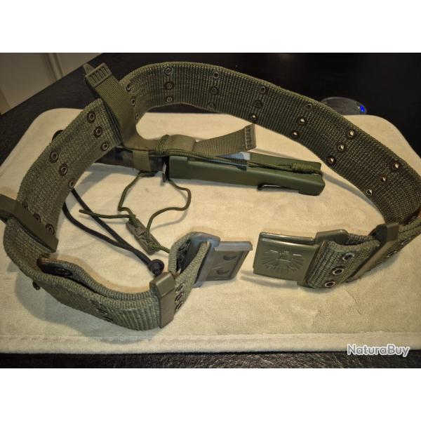 Couteau de suvie ATOR et son ceinturon.