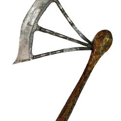 Belle hache Songy&eacute; R&eacute;publique D&eacute;mocratique du Congo.