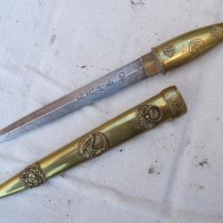 J284) lot, joli petit tanto , ,  poignard , couteau