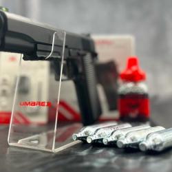 PACK LASER PRÊT A TIRER PISTOLET UX BLAMER CO2 CAL BB/4.5MM
