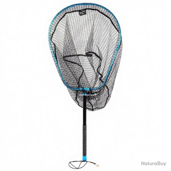 Epuisette Adams Built aluminium extendable tri fold flats boat net 22