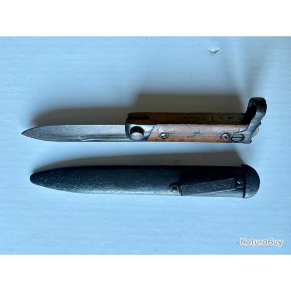 Baonnette Carcano 91/38 pliante