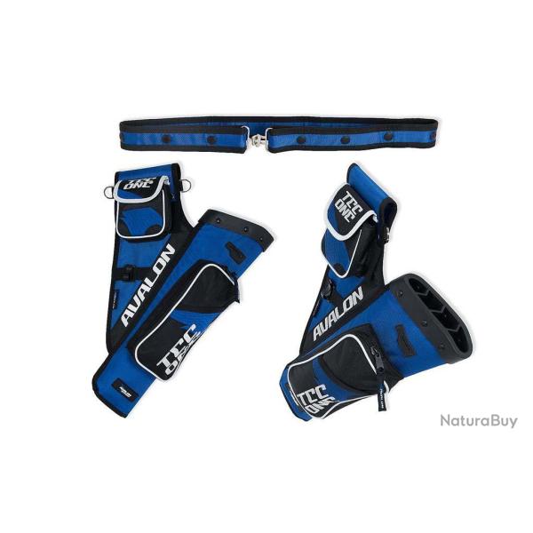 Carquois cible Avalon Tec One LH Bleu 2 pockets