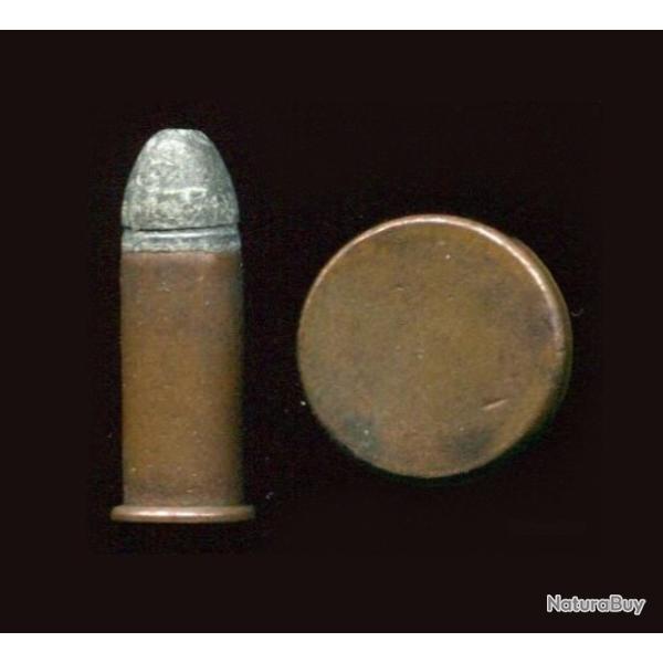 .32 Long Rim Fire - pour S&W N� 2 et autres revolvers - �tui cuivre 19.8 mm de long