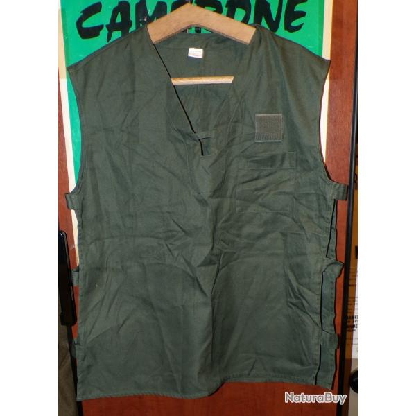 CHEMISE MILITAIRE GAO DE L' ARMEE FRANCAISE , COULEUR KAKI , TAILLE 100 SOIT L OU 40-41 ,FABRICATION
