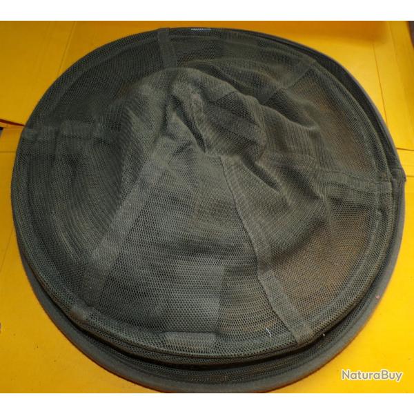MOUSTIQUAIRE DE CASQUE  MILITAIRE DE L'ARMEE FRANCAISE, FABRICATION FRANCAISE , BON ETAT  VOIR PHOTO