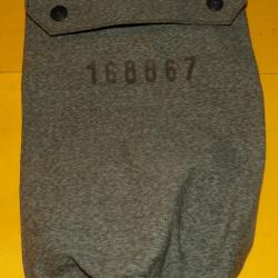 ETUI EN TISSU POUR  ARTICLE MILITAIRE  DE L'ARMEE SUISSE , FABRICATION SUISSE   ,  VENDU DANS L' ETA