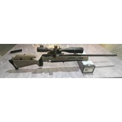 Carabine match 22 lr weirauch HW 660 M Crosse gaucher