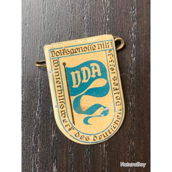 Insigne allemand VDA WHW 1933 Original