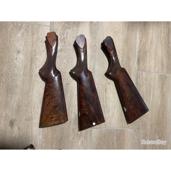 Set de crosse pistolet pour droitier et devant bec pour695 Field cal. 12