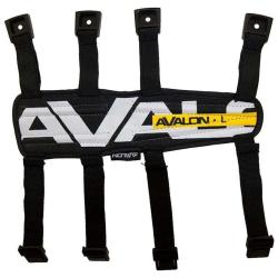 Prot&egrave;ge-bras double en polyester Avalon L 25 cm Noir