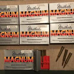 Vends munitions 240 weatherby Mag