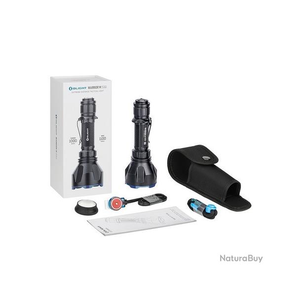 Lampe Torche Tactique Olight Warrior X Turbo 1100 Lumens - Port�e 1000 M�tres