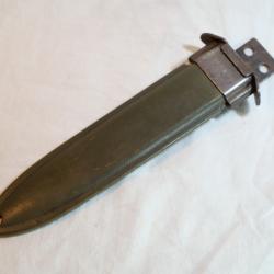 Équipement US ARMY ww2 fourreau USM8 pour poignard USM3 sans sa toile ref SCN25FOU002