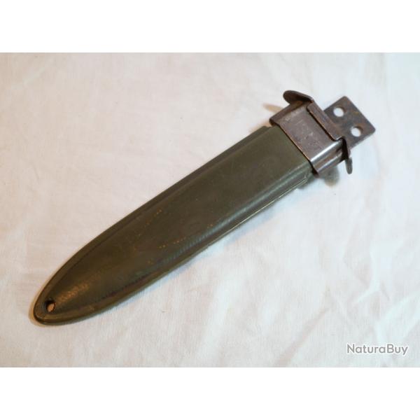 quipement US ARMY ww2 fourreau USM8 pour poignard USM3 sans sa toile ref SCN25FOU002