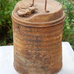 W/|D - RARE Bidon JERRICAN 6th AIRBORNE Britannique container parachutiste Normandie TIN25BID001