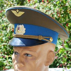 Casquette officier soviétique - armée de l'air - taille 55 - neuve avec son étiquette RF SDC25CSU001