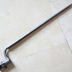 Ba&iuml;onnette &agrave; douille - XVIII i&egrave;me / XIX i&egrave;me longueur 48 cm - ref HAM17DOU001