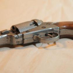 WESTERN - rare Revolver DENIX Wells Fargo conçu par Samuel Colt USA 1849 - REF EBR24FAR001