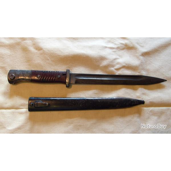 Baionnette allemande K 98. WW2.