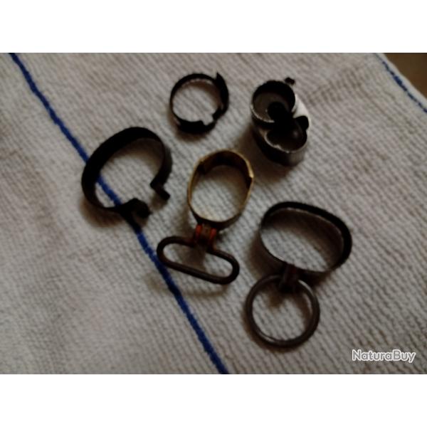 Pi�ces d�tach�es .lot  d'anneaux divers et autre dans leurs jus voir photos