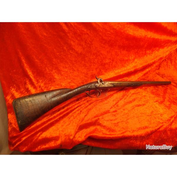 Fusil � percussion  ( piston , chargement par la bouche )