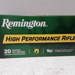 BOITE DE 20 BALLES REMINGTON CAL 243 WIN  100 GRAINS