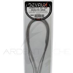 Lancettes de coq DEVAUX XS Top qualit&eacute; gris