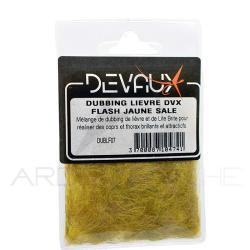 Dubbing DEVAUX li&egrave;vre flash Jaune sale