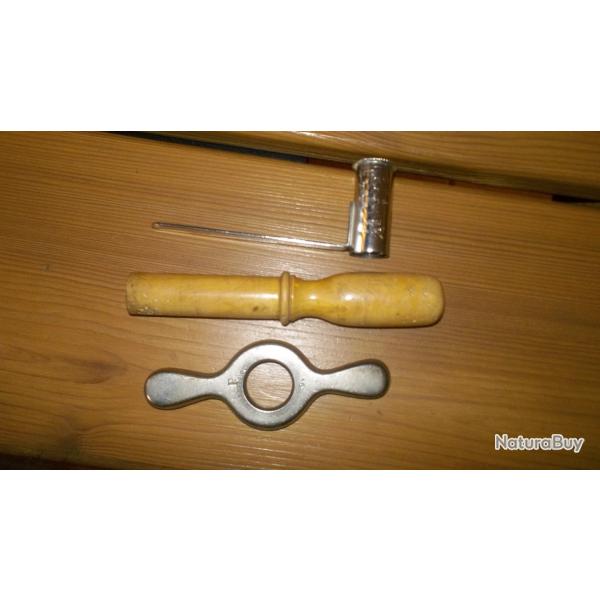 dosette inox bourroir et lunette a recalibrer lot cal16