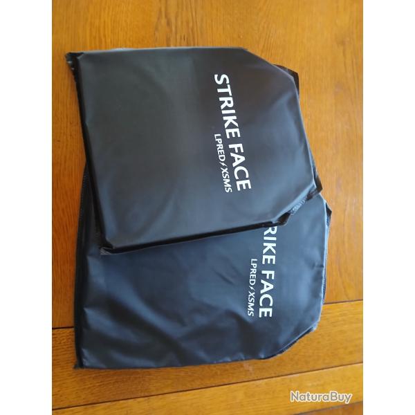 Lot de 2 plaques balistiques souples