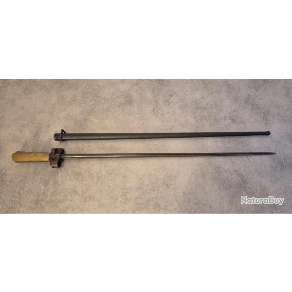 Ba�onnette LEBEL ROSALIE  avec son fourreau N1