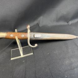 baionette belge modèle 1889 court