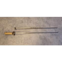 Ba&iuml;onnette LEBEL ROSALIE  avec son fourreau N2