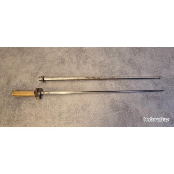 Ba�onnette LEBEL ROSALIE  avec son fourreau N2