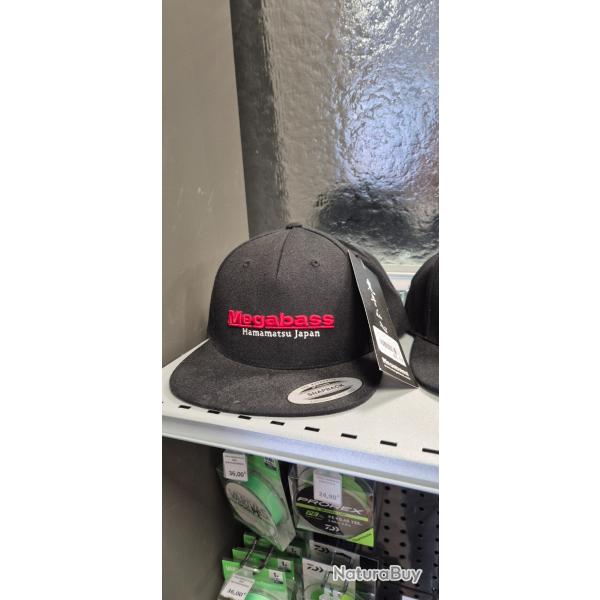 CASQUETTE - MEGABASS - CLASSIC SNAP BACK BLACK
