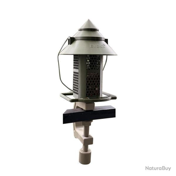 NUC�A - la mangeoire sp�cialement con�ue pour les cacahu�tes. Vert Olive, Support Universel Balcon, 