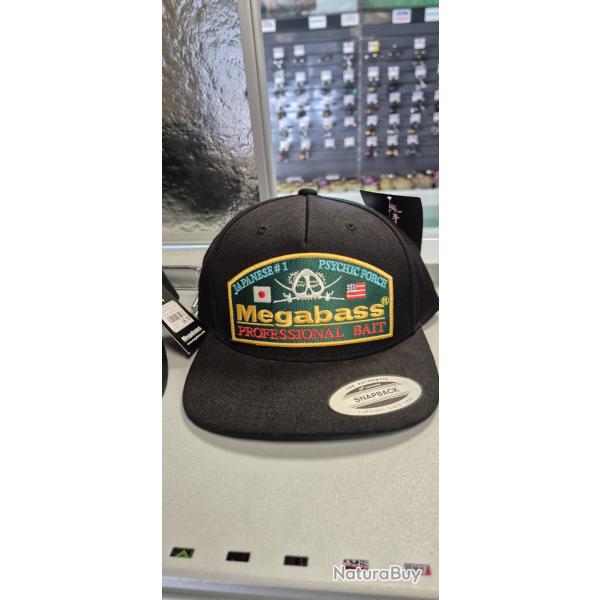 CASQUETTE - MEGABASS - PSYCHIC SNAPBACK BLACK GREEN