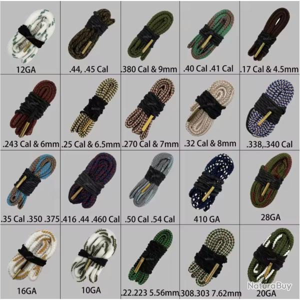 Cordon de Nettoyage Calibre au Choix ......ENCHERE 1 EURO