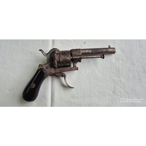 PISTOLET REVOLVER A BROCHE ELG 7mm N 37